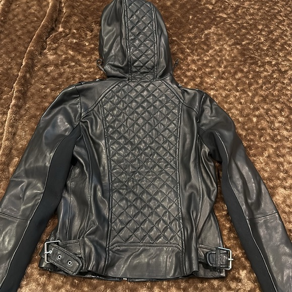 Michael Kors leather jacket - Picture 4 of 6